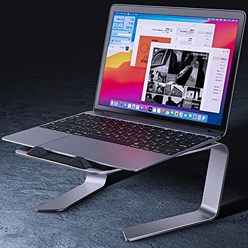 Laptop Stand, Aluminum Computer Riser, Ergonomic Detachable Portable - GodSpin