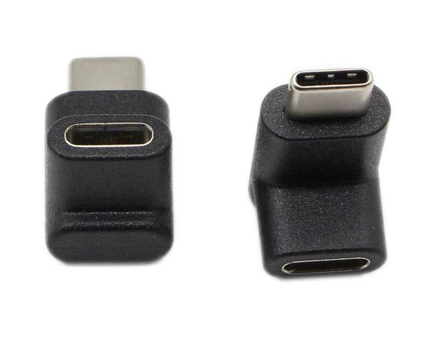 USB C Angle Adapter [2 Pack] Upward/Downward - GodSpin