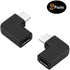 USB C Angle Adapter [2 Pack] Left/Right - GodSpin
